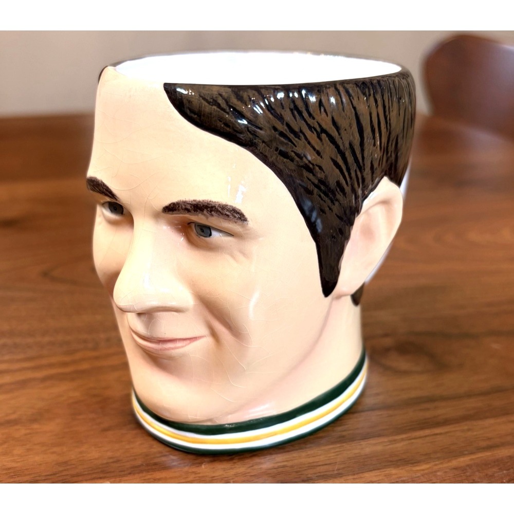Brett Favre Coffee Mug Face NFL Green Bay Packers Forever Collectibles Cup